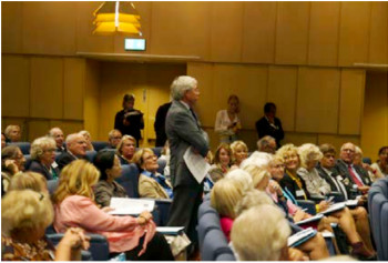 Bild från förra Utlandssvenskarnas Parlament 2013