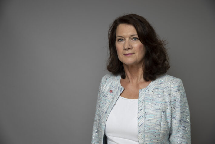 Utrikesminister Ann Linde deltar på Svenskar i Världens Livefika