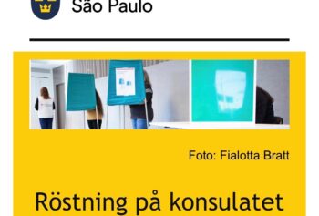 Röstning på konsulatet i São Paulo