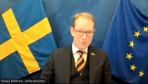Utrikesministern i exklusiv intervju om utlandssvenskar, EU och Nato 