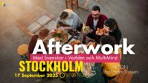 Afterwork i Stockholm 17 september