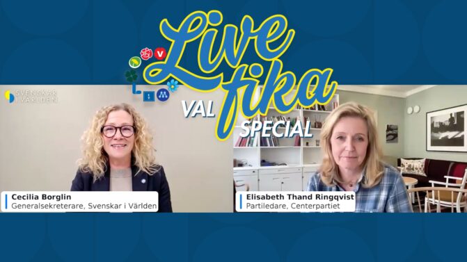 Elisabeth Thand Ringqvist (C): ”Svenskt medborgarskap har man oavsett födelseort”